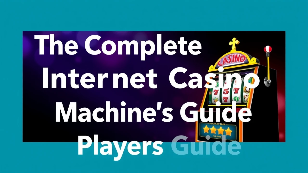 The Complete Internet-Based Casino Machine Player's Guide